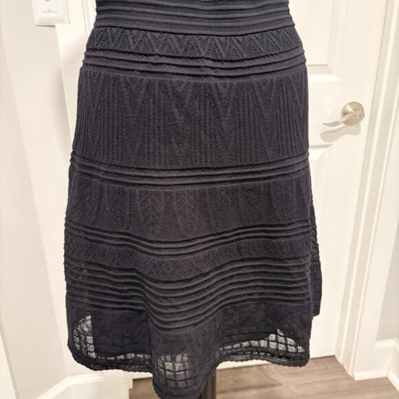 Missoni Black Midi Knit Skirt, Sz 42 - Picture 4 of 5